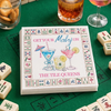 Custom Mahjong Cocktail Napkins - Personalized Birthday Gifts For Mahjong Players, Mom, Dad, Brother, Sister - Tiles Magic And Good Times