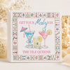 Custom Mahjong Cocktail Napkins - Personalized Birthday Gifts For Mahjong Players, Mom, Dad, Brother, Sister - Tiles Magic And Good Times