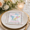 Custom Mahjong Cocktail Napkins - Personalized Birthday Gifts For Mahjong Players, Mom, Dad, Brother, Sister - Tiles Magic And Good Times