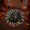 Custom Quilted Round Mat - Personalized Halloween Birthday Gifts For Mom, Dad, Brother, Sister - Spooky Season Together