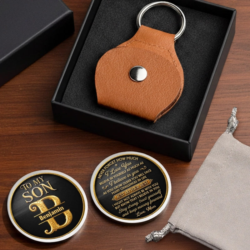 Custom Pocket Hug - Personalized Birthday Gifts For Son, Daughter - Believe In Your Own Strength