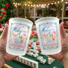 Custom Mahjong Party Cups - Personalized Birthday Gifts For Mahjong Players, Mom, Dad, Brother, Sister - The Tile Divas
