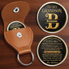 Custom Pocket Hug - Personalized Birthday Gifts For Grandson, Granddaughter - Face Every Challenge With Courage