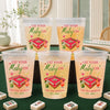 Custom Mahjong Party Cups - Personalized Birthday Gifts For Mahjong Players, Mom, Dad, Brother, Sister - Queens Of The Tiles