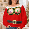 Custom Funny Ugly Sweatshirt - Personalized Christmas Birthday Gifts For Wife, Daughter, Besties, Sisters, Granddaughter, Grandma, Mom, Yourself - Jingle My Baubles