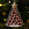 Custom Sport Acrylic Ornament - Personalized Christmas Birthday Gifts For Sports Fans, Sports Lovers - Hit Hard And Live Free