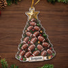 Custom Sport Acrylic Ornament - Personalized Christmas Birthday Gifts For Sports Fans, Sports Lovers - Hit Hard And Live Free