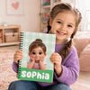 Custom Photo A5 Notebook - Personalized Birthday Gifts For Kids - Just Being Awesome