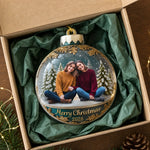 Custom Photo Acrylic Ornament - Personalized Best Friend Christmas Birthday Gifts For Women, Besties, Sisters, BFF - My Favorite Memory Maker