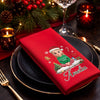 Custom Cotton Napkin - Personalized Christmas Birthday Gifts For Mom, Dad, Brother, Sister - Making Merry Memories