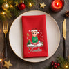Custom Cotton Napkin - Personalized Christmas Birthday Gifts For Mom, Dad, Brother, Sister - Making Merry Memories