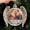 Custom Photo Acrylic Ornament - Personalized Christmas Memorial Sympathy Gifts For Loss Of Mom, Dad - United By Love