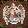 Custom Photo Acrylic Ornament - Personalized Christmas Memorial Sympathy Gifts For Loss Of Mom, Dad - United By Love