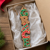 Custom Letter Wooden Ornament - Personalized Christmas Birthday Gifts For Mom, Dad, Brother, Sister - Joy Lives In Togetherness