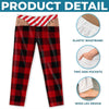 Custom Funny Pajama Pants - Personalized Christmas Birthday Gifts For Husband, Son, Grandson, Brother, Grandpa, Dad, Yourself - Holiday Outfit Gone Wrong