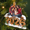 Custom Photo Acrylic Ornament - Personalized Christmas Birthday Gifts For Mom, Dad, Brother, Sister - Snow Much Love This Season