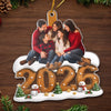 Custom Photo Acrylic Ornament - Personalized Christmas Birthday Gifts For Mom, Dad, Brother, Sister - Snow Much Love This Season