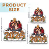 Custom Photo Acrylic Ornament - Personalized Christmas Birthday Gifts For Mom, Dad, Brother, Sister - Snow Much Love This Season