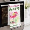 Custom Mahjong Kitchen Towel - Personalized Birthday Gifts For Mahjong Players, Mom, Dad, Brother, Sister - Lovely Times