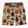 Custom Funny Men Swim Trunks - Personalized Halloween Birthday Gifts For Husband, Son, Grandson, Brother, Grandpa, Dad, Yourself - Too Cool To Boo