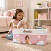 Custom Photo Storage Basket - Personalized Birthday Gifts For Kids - Happy Little Moments