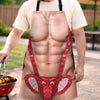 Custom Funny Patriotic Apron With Pocket - Personalized Birthday Gifts For Husband, Son, Grandson, Brother, Grandpa, Dad, Yourself - Master Of The Hot Grill