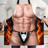 Custom Funny Patriotic Apron With Pocket - Personalized Birthday Gifts For Husband, Son, Grandson, Brother, Grandpa, Dad, Yourself - Spice Up The Grill Today