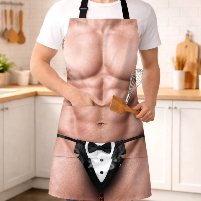 Custom Funny Patriotic Apron With Pocket - Personalized Birthday Gifts For Husband, Son, Grandson, Brother, Grandpa, Dad, Yourself - Spice Up The Grill Today