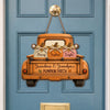 Custom Pumpkin Wood Sign - Personalized Birthday Gifts For Grandma, Grandpa - Our Family’s Pumpkin Patch