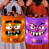 Custom LED Light Bucket Bag - Personalized Halloween Birthday Gifts For Kids - Spooky Little Star
