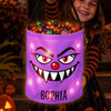 Custom LED Light Bucket Bag - Personalized Halloween Birthday Gifts For Kids - Spooky Little Star