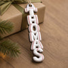 Custom Gingerbread Letter Wooden Ornament - Personalized Christmas Birthday Gifts For Mom, Dad, Brother, Sister, Kids - This Family Story Keeps Blooming