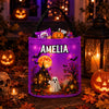 Custom LED Light Bucket Bag - Personalized Halloween Birthday Gifts For Kids - Trick Or Treat Spooky