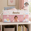 Custom Photo Storage Basket - Personalized Birthday Gifts For Kids - Happy Little Moments