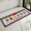 Custom Runner Rug - Personalized Christmas Birthday Gifts For Mom, Dad, Brother, Sister - Happy Holidays To Our Family
