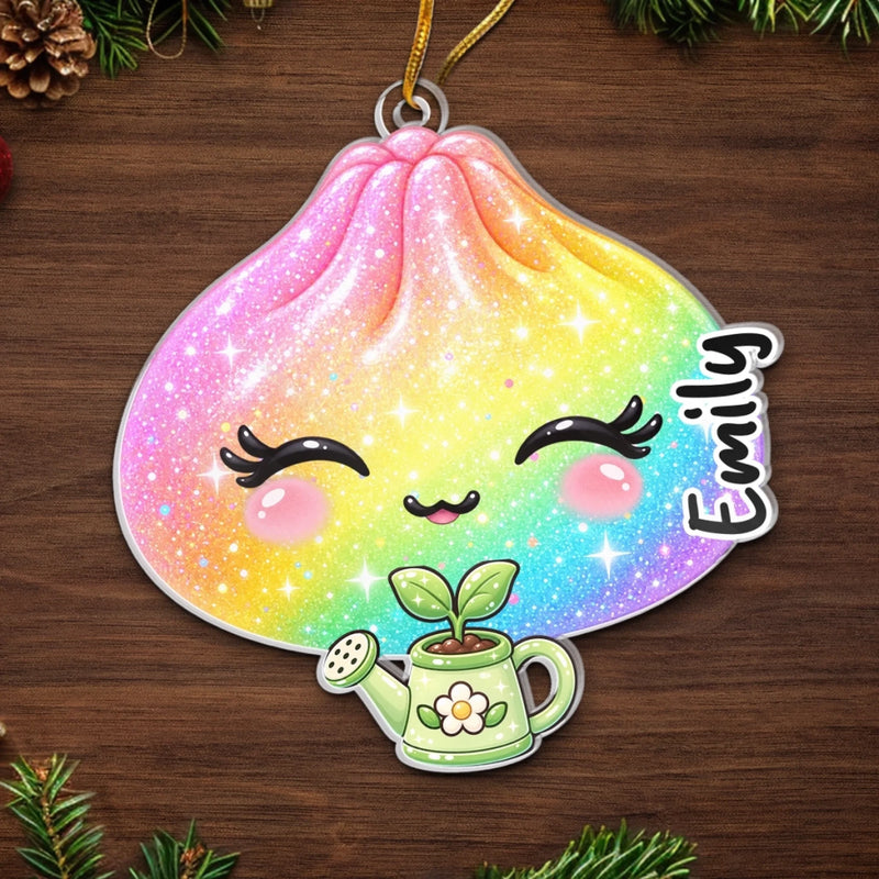 Custom Acrylic Ornament - Personalized Christmas Birthday Gifts For Kids - Sweet Little Dumpling This Season
