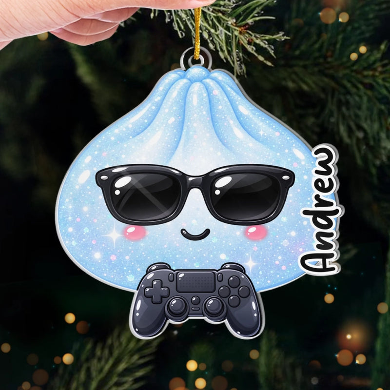 Custom Acrylic Ornament - Personalized Christmas Birthday Gifts For Kids - Sweet Little Dumpling This Season