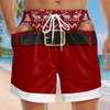 Custom Funny Men Swim Trunks - Personalized Christmas Birthday Gifts For Husband, Son, Grandson, Brother, Grandpa, Dad, Yourself - Holiday Pants Fail