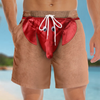 Custom Funny Patriotic Men Swim Trunks - Personalized Summer Vacation And Travel Gifts For Husband, Son, Grandson, Brother, Grandpa, Dad, Yourself - Make A Splash In Style