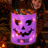 Custom LED Light Bucket Bag - Personalized Halloween Birthday Gifts For Kids - Little Boo Energy