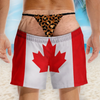 Custom Funny Men Swim Trunks - Personalized Summer Vacation And Travel Gifts For Husband, Son, Grandson, Brother, Grandpa, Dad, Yourself - Oops Pants Again
