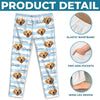 Custom Photo Pajama Pants - Personalized Birthday Gifts For Dog Cat Lovers, Dog Dad And Mom, Cat Owners - Best Pet Dad PJs