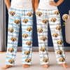 Custom Photo Pajama Pants - Personalized Birthday Gifts For Dog Cat Lovers, Dog Dad And Mom, Cat Owners - Best Pet Dad PJs
