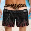 Custom Funny Men Swim Trunks - Personalized Summer Vacation And Travel Gifts For Husband, Son, Grandson, Brother, Grandpa, Dad, Yourself - Sun Out Trunk Out Always