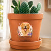 Custom Photo Clay Pot - Personalized Pet Memorial Sympathy Gifts For Dogs, Cats - Forever Loved