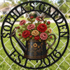 Custom Shaped Metal Sign - Personalized Birthday Garden Gifts For Gardeners - Gardener’s Secret Sanctuary