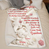 Custom Blanket - Personalized Birthday Gifts For Granddaughter - Consider This A Big Hug