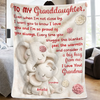 Custom Blanket - Personalized Birthday Gifts For Granddaughter - Consider This A Big Hug