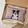 Custom Photo Woven Pillow - Personalized Birthday Gifts For Dog Cat Lovers, Dog Dad And Mom, Cat Owners - Snuggle With My Favorite