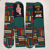 Custom Photo Crew Socks - Personalized Bookish Gifts For Book Lovers, Bookworms, Readers - Lost In My Book